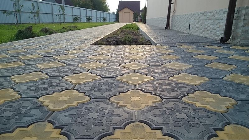 Декоративная тротуарная плитка